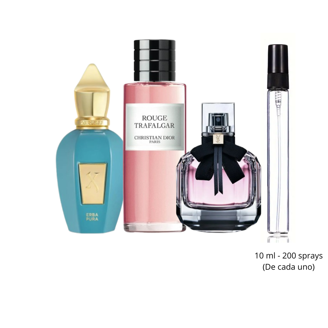 Set de Perfumes Femeninos - Frescos para Verano