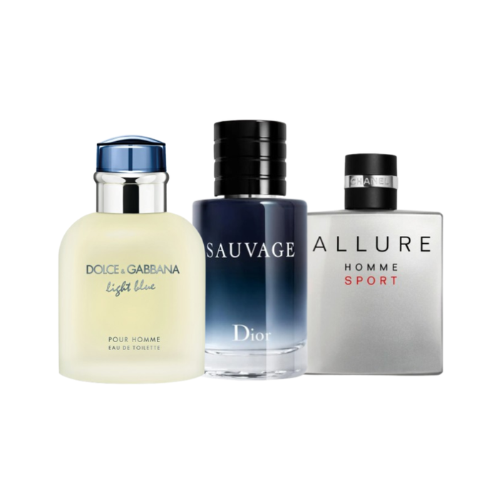 Set Perfumes Masculinos - Para Gimnasio