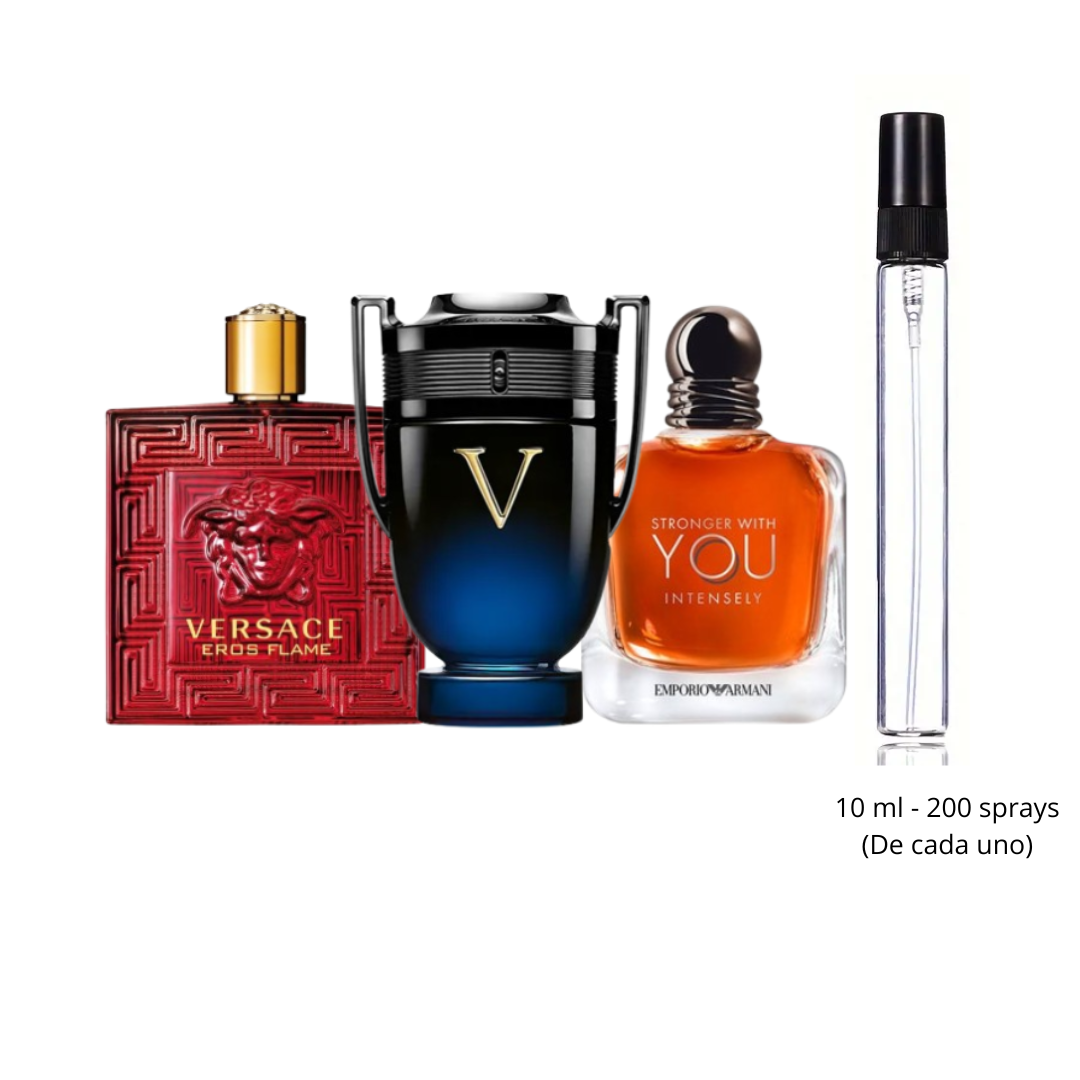 Set de Perfumes Masculinos - Noche de Impacto