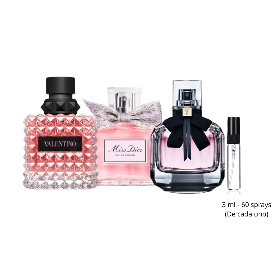 Set de Perfumes Femeninos – El Perfil más Femenino Clásico